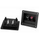 6044 QCA-SPT02 Square Shape Push Spring Type Speaker Box Terminal (black)