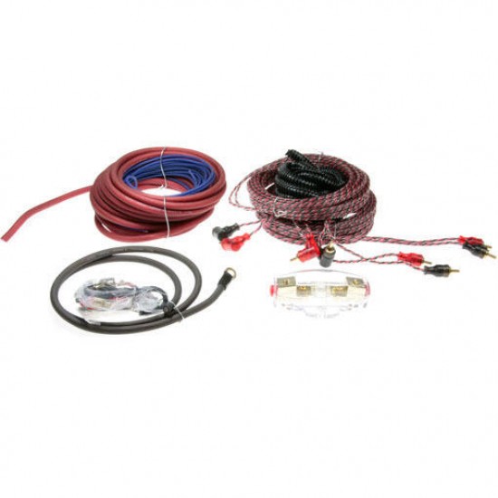 Aerpro BSX408 8 Gauge 450W 4 Channels Amplifier Installation Wiring Kits with Easy Payments