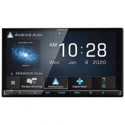 Kenwood DDX9020DABS Apple CarPlay Android Auto Wireless Mirroring Bluetooth USB DVD NZ Tuners 3x Pre Outs Car Stereo