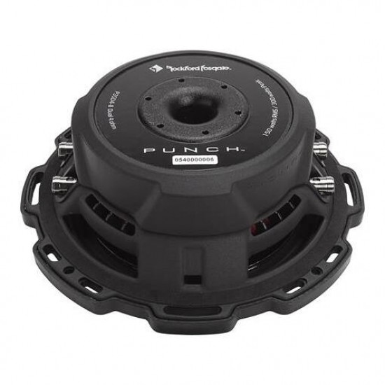 Rockford Fosgate P3SD4-8 8" 300W (150W RMS) Dual 4 ohm Voice Coil Shallow Car Subwoofer
