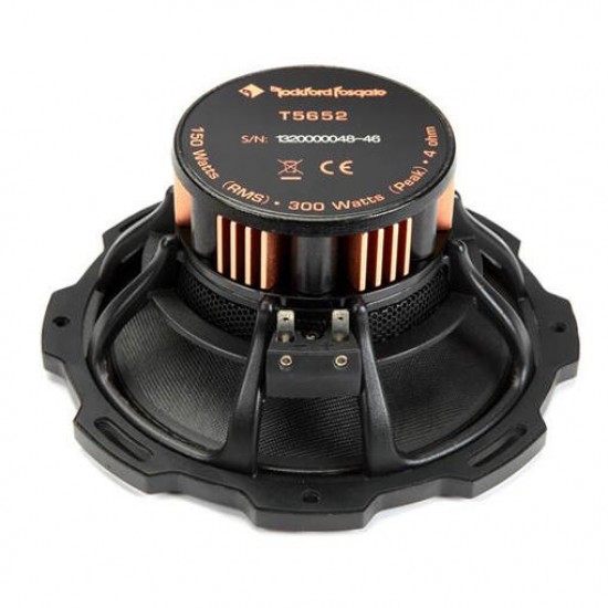Rockford Fosgate T5652-S 6.5" 300W (150W RMS) 2 Way Component Car Speakers (pair)