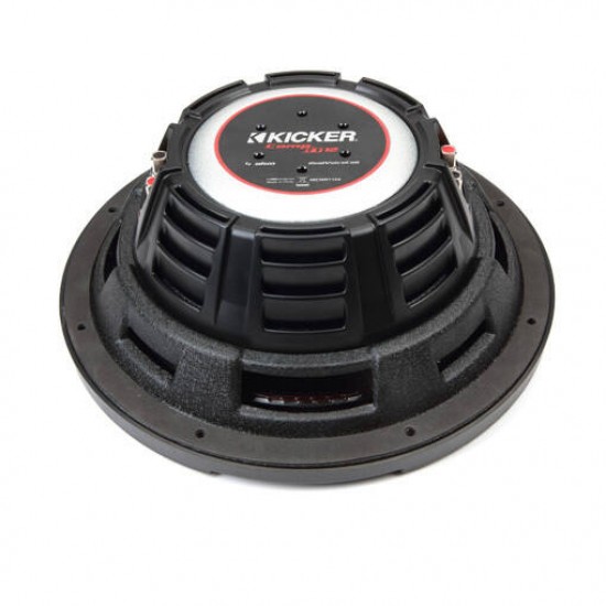In stock at Distribution Centre - 10613 Kicker 48CWRT124 12" 1000W (500W RMS) Dual 4 ohm Voice Coil Car Subwoofer