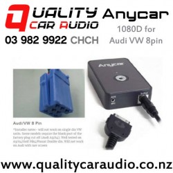ANYCAR 1080D iPod Aux Integration for Audi/VW 8 pin