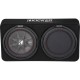 Kicker CompRT 48TCWRT122 Single 12" 1000W (500W RMS) 2 ohm Car Subwoofer Enclosure with passive radiator