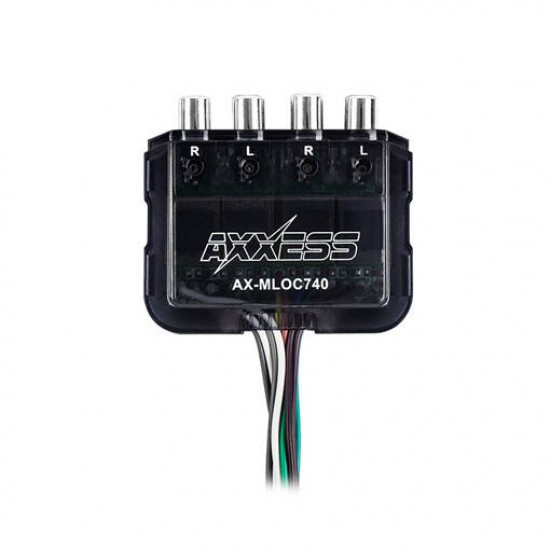 Axxess AXLOC4M-80 80w 4 Channel Car Speakers High to Low Level Converter with Easy Payments