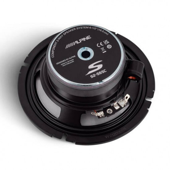 Alpine S2-S65C 6.5" 240W (80W RMS) 2 Way Component Car Speakers (pair)