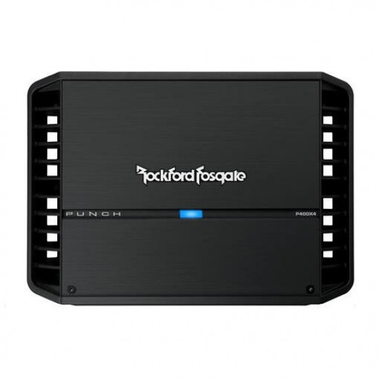 Rockford Fosgate P400x4 200W 4 Channel Car Amplifier with Easy LayBy