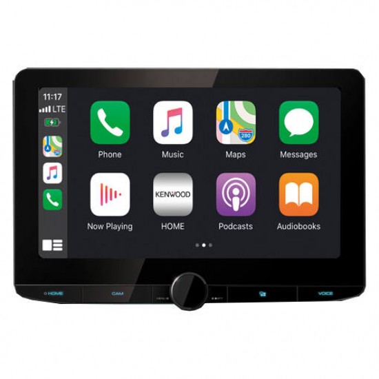 Kenwood DMX9720XDS 10.1" Bluetooth Wireless Apple CarPlay and Wireless Android Auto Mirroring USB NZ Tuners 3x Pre Outs Car Stereo