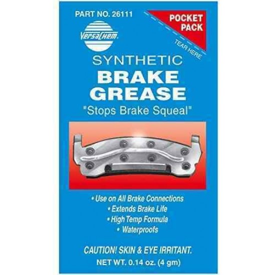 VersaChem 26111 Synthetic Caliper Grease Packet with Easy Payments