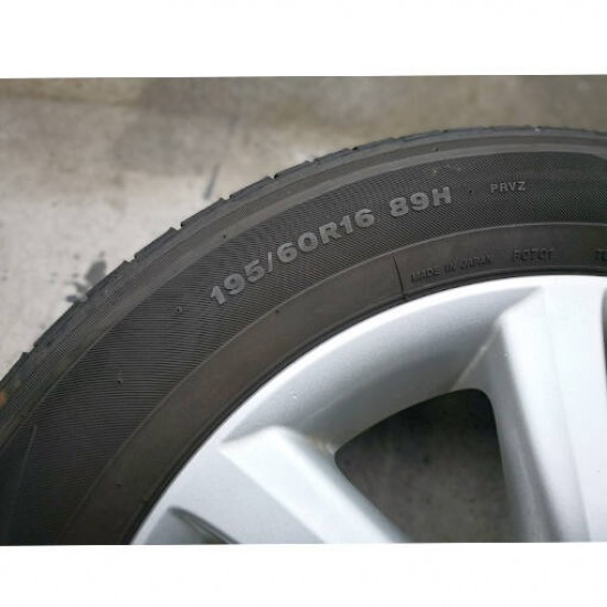 16" Rims for Toyota Wish with Bridgestone Tyre x3