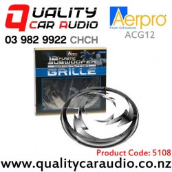 Aerpro ACG12 12" Gun Metal Plastic Grille