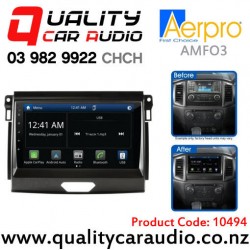 Aerpro AMFO3 9" Wireless Apple CarPlay Android Auto Bluetooth USB NZ Tuners 2x Pre Outs Car Stereo for Ford Ranger PX2