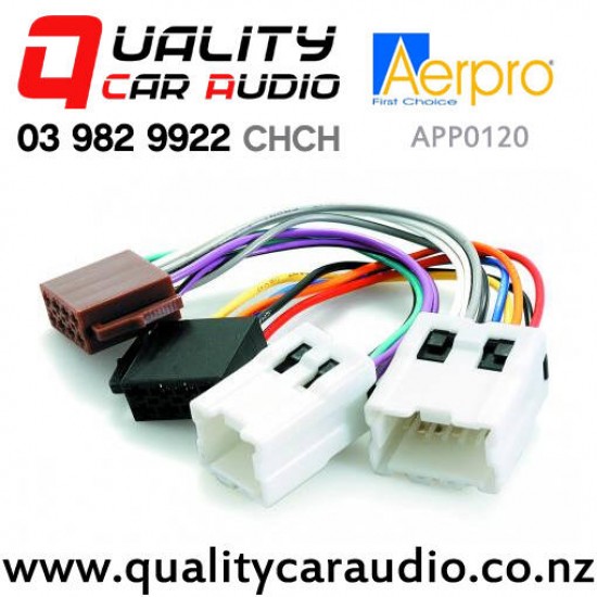Aerpro APP0120 Harness ISO to Nissan 1995 on with Easy Finance