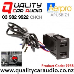 Aerpro APUSBIZ1 Dual USB charge & sync to suit Holden & Isuzu from 2012