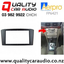 Aerpro FP6421 Stereo Fascia Kit for Toyota Avensis from 2003 to 2009 (black)