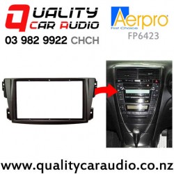 Aerpro FP6423 Stereo Fascia Kit for Toyota Caldina from 2002 to 2007 (black)