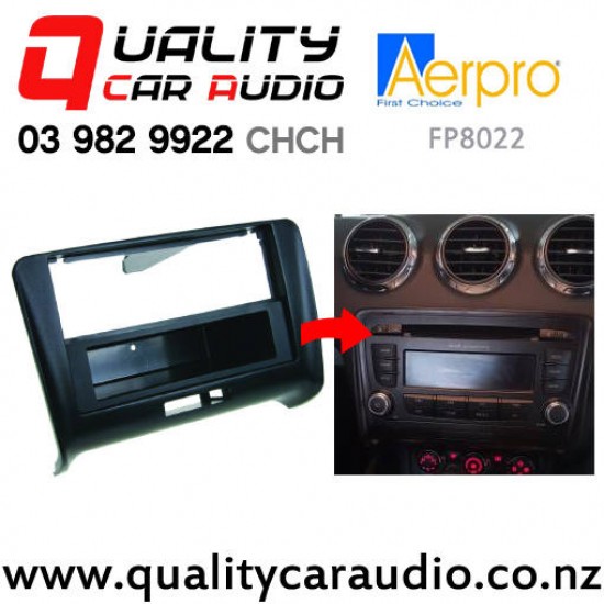 Aerpro FP8022 Stereo Facial Kit for Audi TT from 2007 to 2014 with Easy Payments