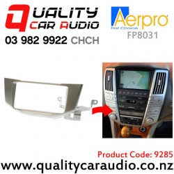 Aerpro FP8031 Stereo Fascia Kit for Lexus RX350 from 2003 to 2008 (silver)