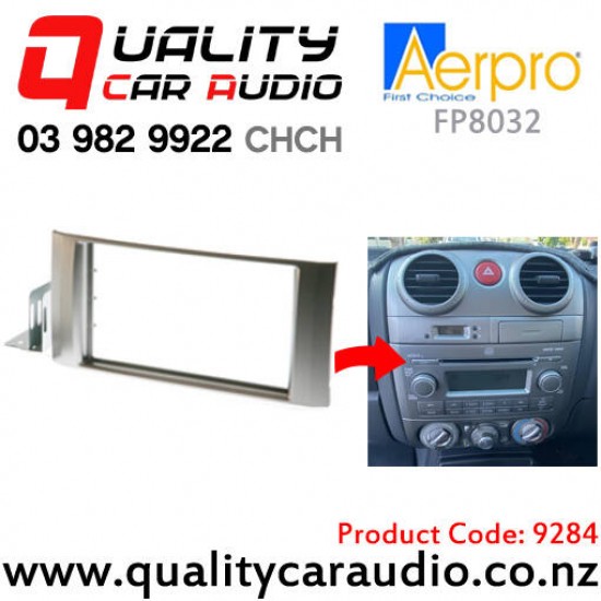 Aerpro FP8032 Stereo Fascia Kit for Isuzu D-Max from 2009 to 2012 (silver)