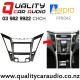 Aerpro FP8042 Stereo Fascia Kit for Hyundai i45/Sonata from 2009 to 2012 (base) with Easy Payments