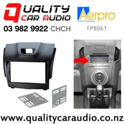 Aerpro FP8061 Stereo Facial Kit (Black) for Holden and Isuzu from 2012 to 2016