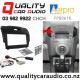 Aerpro FP8061K Stereo Installation Kit for Holden Colorado (Black) from 2012 to 2014