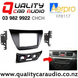 Aerpro FP8117 Stereo Fascia Kit for Mitsubishi Lancer from 2003 to 2007 (black)