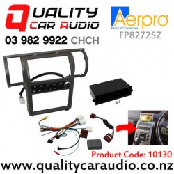 Aerpro FP8272SZ Stereo Installation Kit for Nissan Skyline V35 350GT with Single Zone Air-con from 2001 to 2004 (gunmetal)