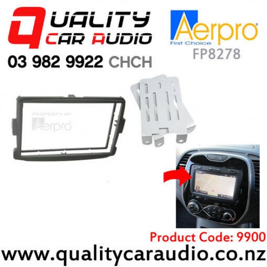 Aerpro FP8278 Stereo Fascia Kit for Renault Captur from 2014 to 2016