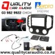 Supplier in stock! Pre-order only - Aerpro FP8299K Stereo Installation Kit for Holden Colorado, Trailblazer with Mylink 7" from 2017 (black)