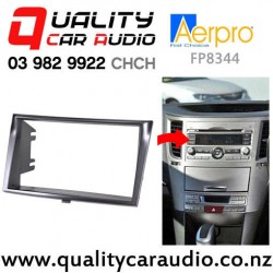 Aerpro FP8344 Stereo Fascia Kit for Subaru Legacy from 2009 to 2014 (silver) with Easy Payments