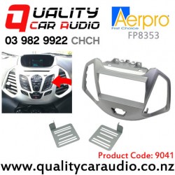 Aerpro FP8353 Stereo Fascia Kit for Ford Ecosport from 2013 to 2017 (silver)