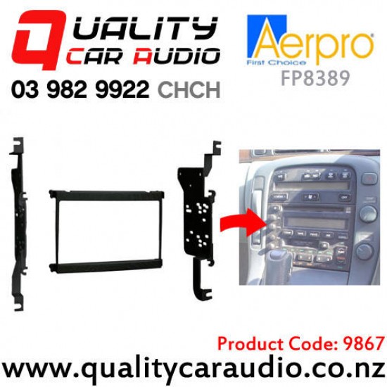 Aerpro FP8389 Stereo Fascia Kit for SC300, SC400 1991-2000 and Toyota Soarer 1991-2000 from 1991 to 2000