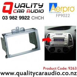Aerpro FP9022 Stereo Fascia Kit for Hyundai i20 from 2010 to 2012 (silver)