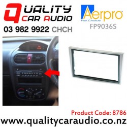 Aerpro FP9036S Stereo Fascia Kit for Holden Barina from 2001 to 2013 (silver)