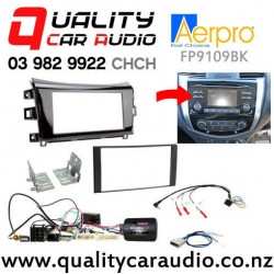 Aerpro FP9109BK Stereo Installation Kit for Nissan Navara NP300 from 2015 (gloss black) with Easy Payments