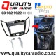 Aerpro FP9123 Stereo Fascia Kit for Ford Kuga from 2013 (piano black) with Easy Paymenets