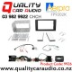 Aerpro FP9202K Stereo Installation Kit for Audi A4 (B6, B7) from 2001 to 2008