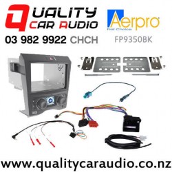 Aerpro FP9350BK Stereo Facial Kit for Holden Commodore VE from 2006 to 2011 with Single Air-con (Black)
