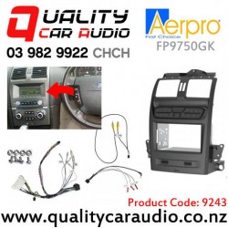 Aerpro FP9750GK Stereo Fascia Kit for Ford Falcon BA, BF, Territory from 2002 to 2011 (gunmetal grey) - In stock at Distribution Centre Due End March