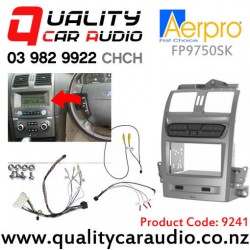 Aerpro FP9750SK Stereo Fascia Kit for Ford Falcon BA BF, Territory from 2002 to 2011 (silver) - In stock at Distribution Centre
