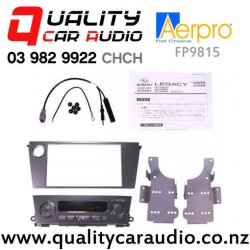 Aerpro FP9815 Stereo Fascia Kit for Subaru Legacy, Outback with Single Zone Aircon from 2003 to 2009 (silver)