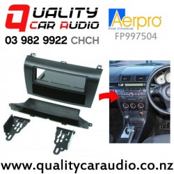 Aerpro FP997504 Single Din Stereo Fascia Kit for Mazda 3 from 2004 to 2009 (black)