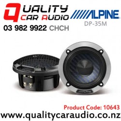 10643 Alpine DP-35M 3.5" 240W (50W  RMS) Midrange Speakers (pair)