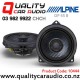 Alpine DP 45 B 4.5" 100W (50W RMS) 2 Way Coaxial Car Speakers (pair)