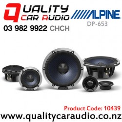 Alpine DP-653 6.5" 240W (50W RMS) 3 Way Component Car Speakers (pair)