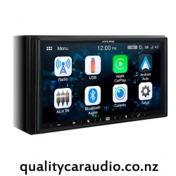 Alpine iLX-W660E 7" Wired Apple CarPlay and Wired Android Auto Bluetooth USB NZ Tuners 3x Pre Outs Car Stereo