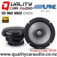 Alpine R2-S65 6.5" 300W (100W RMS) 2 Way Coaxial Car Speakers (pair)