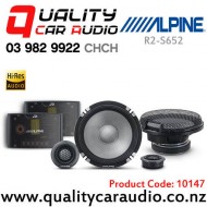 Alpine R2-S652 6.5" 300W (100W RMS) 2 Way Component Car Speakers (pair)