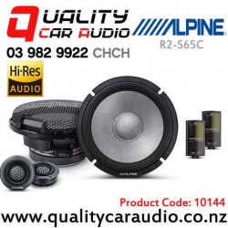 Alpine R2-S65C 6.5" 300W (100W RMS) 2 Way Component Car Speakers (pair)